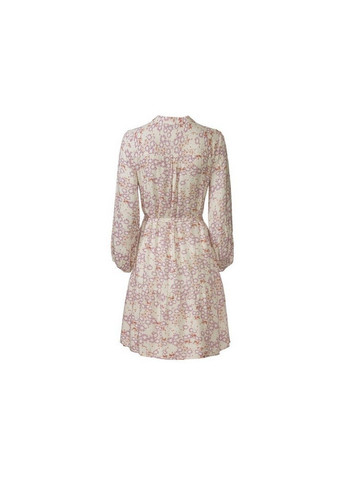 Бежевое кэжуал платье Esmara с цветочным принтом