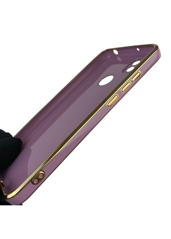 Чехол для Redmi 9C с кольцом-подставкой с золотой окантовкой на редми 9с черничный gs1 Xiaomi (366230479)