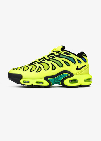 Желтые всесезонные кроссовки мужские nike air max tn plus lemon twist yellow | найк аир макс тн плюс жёлтые No Brand