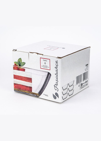 Салатница квадратна 750 мл Tokio 53066 Стеклянный салатник красивый Pasabahce (323651823)