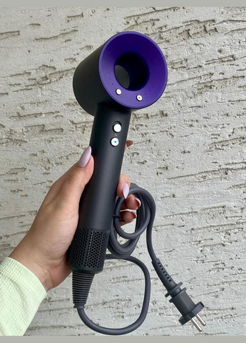 Фен-стайлер для волосся 7 насадок в 1 Supersonic Premium Magic Hair, 1600 Вт Фіолетовий ( код: HD07ProF ) Kemei (337667452)