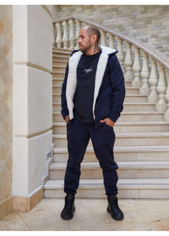 Мужской утепленный костюм из тринитки на флисе — ЗАМЕРЫ В ОПИСАНИИ DK/DL Мода без кордонів (368722124)