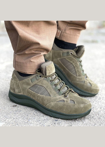 Зимові Жіночі Тактичні Кросівки. 36-50р Олива. Гідрофобна шкіра! MBZF-2132 No Brand (301147979)