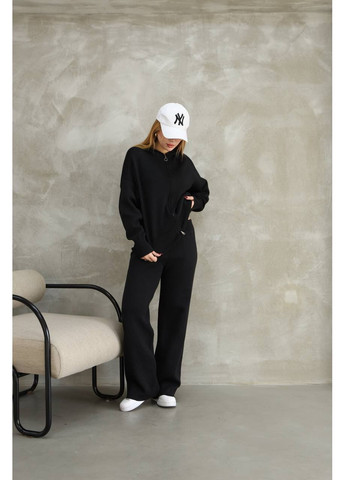 Трикотажный костюм 2-ка с капюшоном No Brand Б1466-140 (369402707)