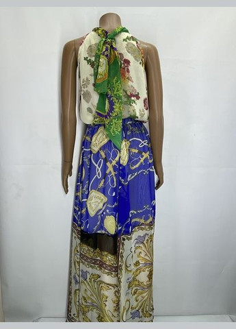 Комбінована коктейльна сукня з пишною спідницею No Brand персонажі