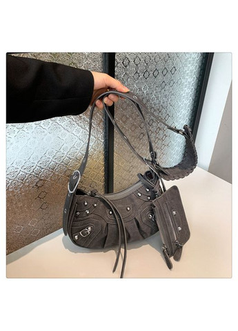 Жіноча сумка 6626 багет крос-боді No Brand (349442121)