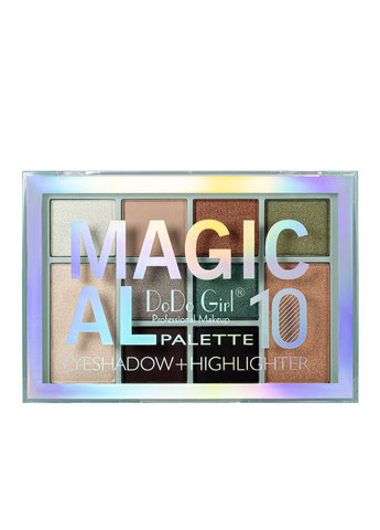 Набор палитр теней для век с хайлайтерами Magical Palette D3228 (2 шт.) DoDo Girl (300676741)