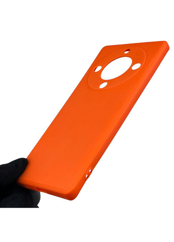 Чохол для Honor Magic 5 Lite 5G з квадратними гранями із захистом камери на хонор меджік 5 лайт помаранчевий Huawei (366021827)