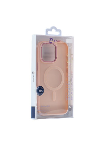 Чохол TPU+PC with MagSafe для iPhone 16 Pro Pink No Brand Apple iPhone 16 Pro 2024 (336150283)
