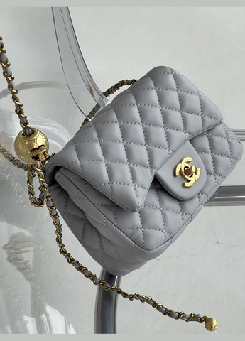 Сумка женская мини - ЛЮКСОВАЯ КАЧЕСТВО серый No Brand (323205291)