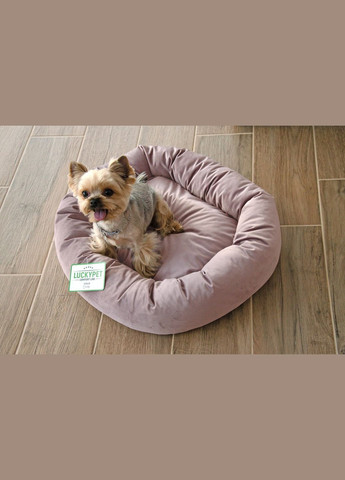 Лежак для собак і кішок Фелікс №2 48 x 58 x 12 см Рожевий (4820224213422) Lucky Pet (313239861)