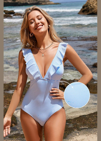 Білий літній купальник CUPSHE