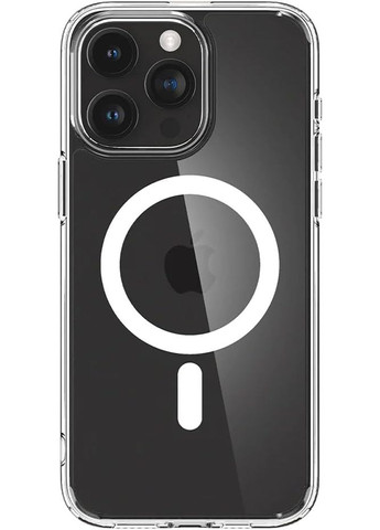 Чохол-накладка Crystal Hybrid with MagFit для Apple iPhone 15 Pro Max Clear (ACS06450) Spigen (364861968)