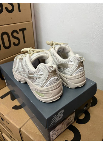 Бежеві Осінні кросівки чоловічі new balance 530 beige v2 нью беланс 530 No Brand