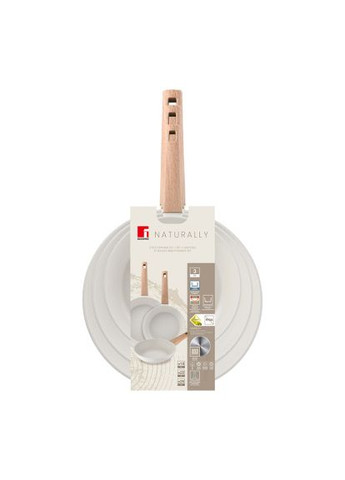 Набор сковородок (BG-34741-CR) Bergner Naturally, 18/22/26 см (366650780)