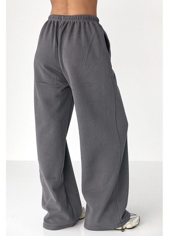 Утепленные однотонные спортивные штаны Lurex (365629487)