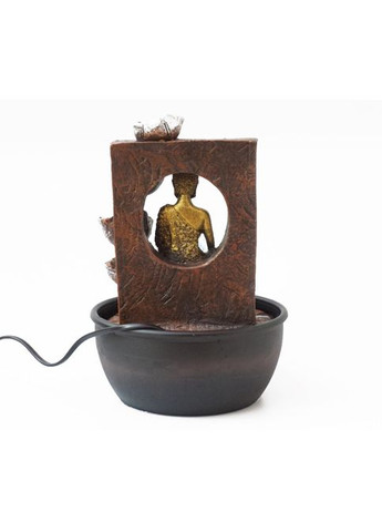 Кімнатний настільний фонтан з підсвічуванням Будда №10 No Brand (348437726)