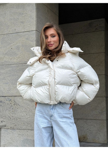 Молочная кроп-пуфер irish цвет молоко глянец milirud