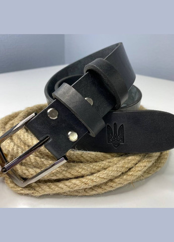 Ремінь чоловічий з натуральної шкіри для джинсів, шкіряний пояс з тисненням Герб, No Brand (354721462)