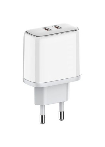 Зарядное устройство ) (40W) white (CW-CHS048PD-WT) Colorway Power Delivery Port PPS USB (Type-C PD + Type-C PD (369881296)