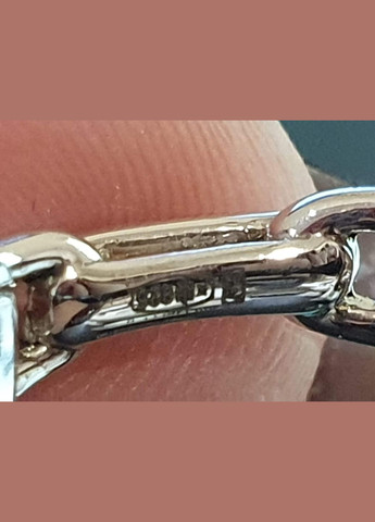 Серебряное кольцо с керамикой и фианитами. С1157ч Aurora (315832229)