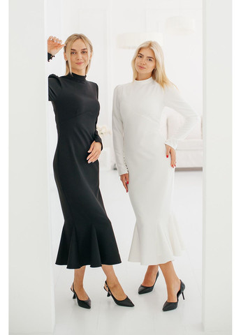 Айворі жіноча сукня serenité Lana Bryk однотонна