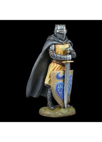 Статуэтка крашеная 1 Рыцарь Тевтонского ордена 6,5 см из металла и олова, коллекционная, антиквариат, подарок коллекционеру Artfactory (361859123)