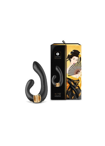 Вібратор-кролик Miyo Black Shunga (366570002)