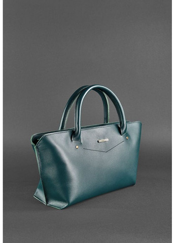 Женская кожаная сумка Midi зеленая BlankNote (348359163)