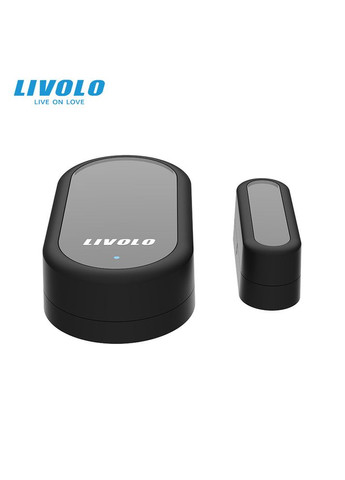 Бездротовий датчик відкриття дверей/вікон ZigBee чорний (VL-XM001) Livolo (370970409)