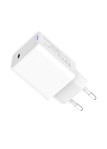 Сетевое зарядное устройство для GaN Mini 65W PD Port PPS USB-C White (CW-CHS049PD-WT) Colorway (370616480)