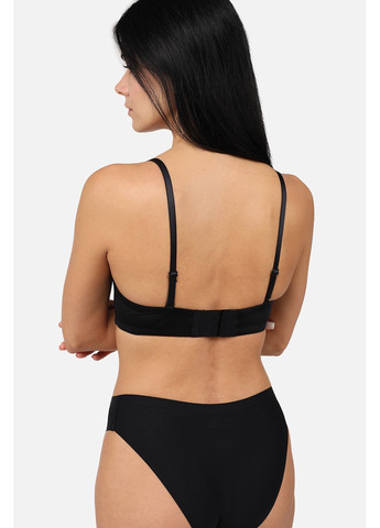 Чорний бюстгальтер балконет жіночий колір чорний cb-00278907 No Brand поліестер