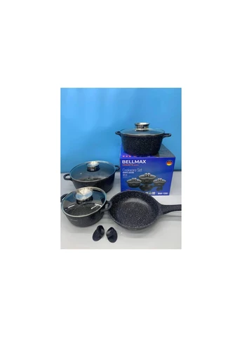 Набір посуду 9 предметів Bellmax Cookware Set BM-120 Domotec (367073953)
