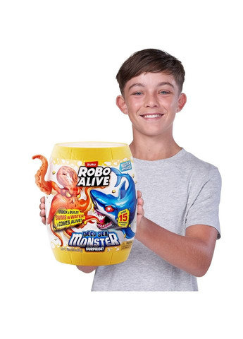 Інтерактивний ігровий набір "Глибоководний сюрприз: Восьминіг" ROBO ALIVE S1 71155B Pets & Robo Alive (363175169)