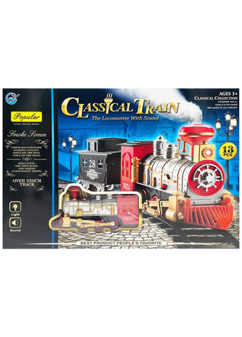 Детская игрушечная "Железная дорога" GY810-1 свет, звук Bambi (364959705)