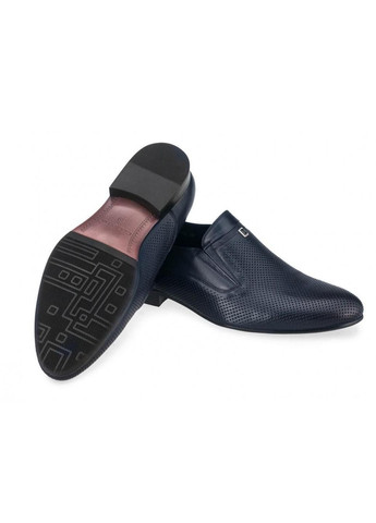 Темно-синие туфли 7182011 цвет тёмно-синий Carlo Delari