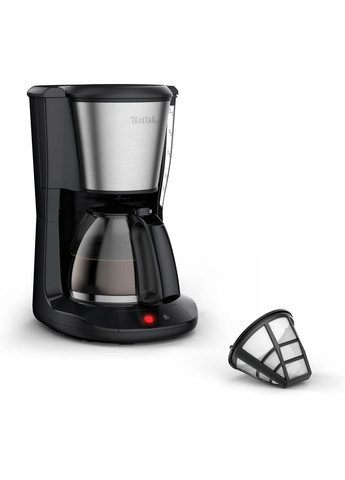 Кофеварка капельная Subito 1.25л, молотая, черно-серебристый Tefal (362669179)