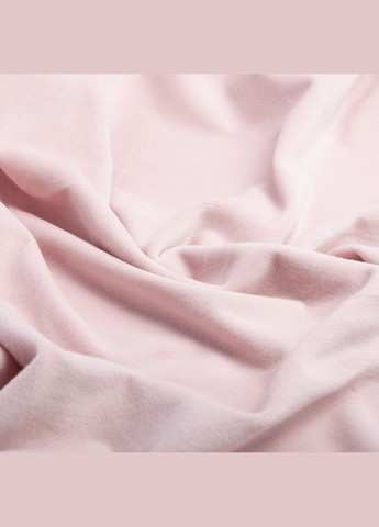 Тканина трикотаж однотонна Вельбо V-1055 рожевий IDEIA (302735721)