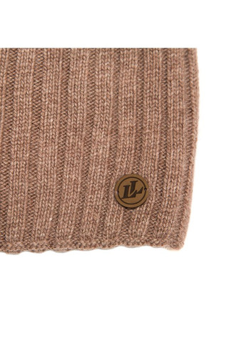 Шапка ковпак чоловіча вовна коричнева LIORA 697-790 LuckyLOOK 697-790M (322789226)