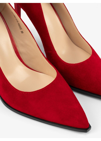 Buts Жіночі туфлі на підборах 1100631 червоний з натуральна замша, — демісезон (301407768)