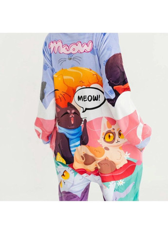 Кигуруми для взрослых Oversize 3D Котики Meow 3809_3_176 17189 176 см FlexDress (324623421)