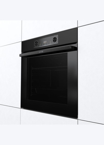 Духовой шкаф электрический, 77л, A+, пар, дисплей, IconLed, пиролиз, черный Gorenje (314974071)