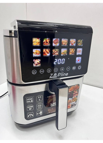 Аерогриль мультипіч на два тени з силіконовою формою ZP-00339 13 л 4200 Вт Zepline (369014402)