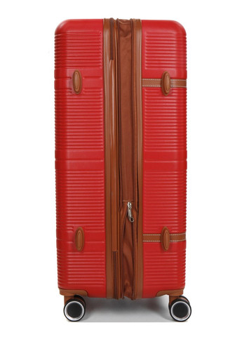 Валіза велика L ABS-пластик Worldline 629 76×52×30см 110л Червона AIRTEX (297644111)