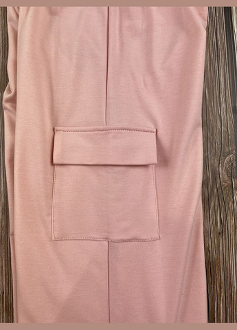 Розовый демисезонный трикотажный костюм для девочки котики Mevis