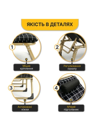 Раскладная кровать (раскладушка) с бархатным матрасом и подушкой (LB-FB-B3-PAT) LEOBRO (382512061)