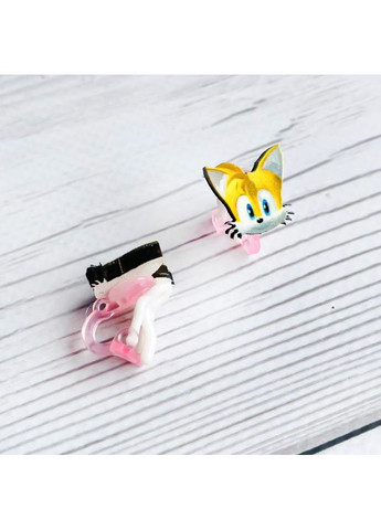 Детские серьги клипсы Тейлз (принт k_044) CASE CONTROL (355389088)