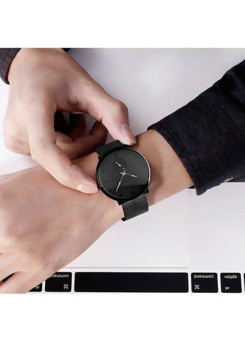 Годинники 9185WT White чоловічі кварцові стрілочні з нержавіючою сталлю для повсякденного використання ProDobro (367264327)