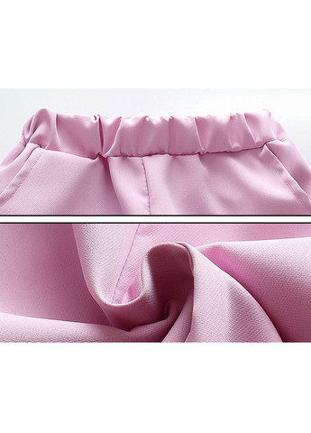 Рожевий демісезонний класичний костюм No Brand