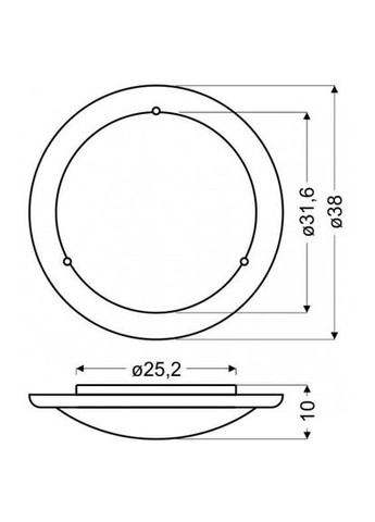 Потолочный светильник BIANCA (14-54432) Candellux (361312979)